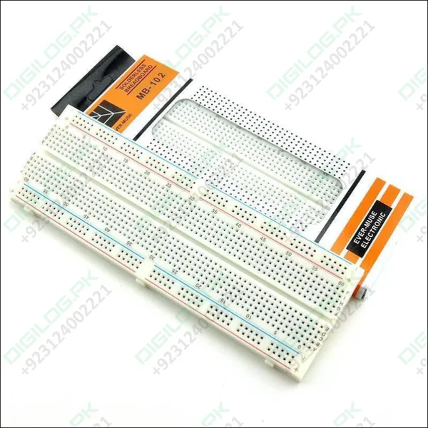 Mb102 Breadboard 830 Points Solderless Prototyping Breadboard High Quality - Image 3